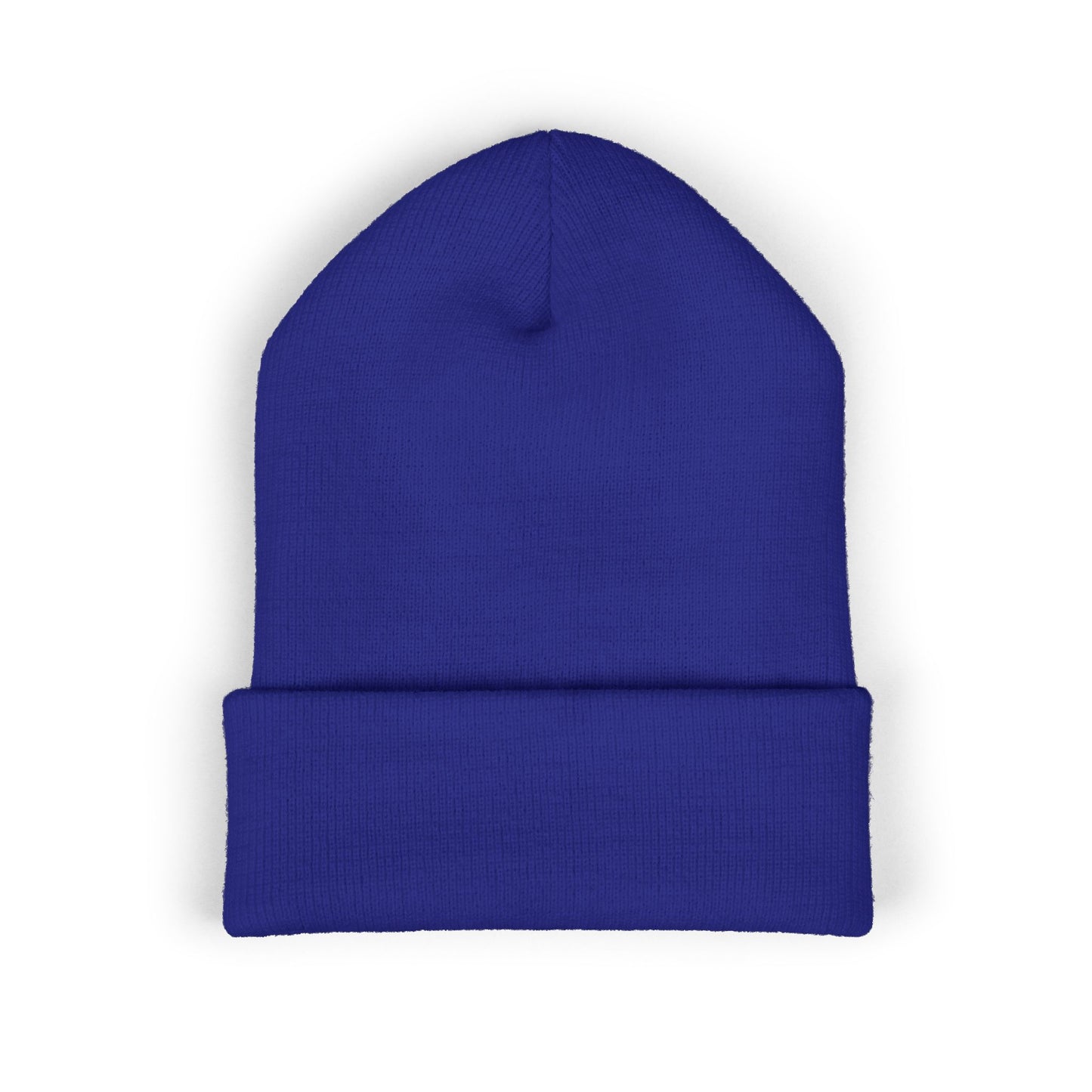 Embroidered Heart Classic Cuffed Beanie - Cozy Winter Accessory